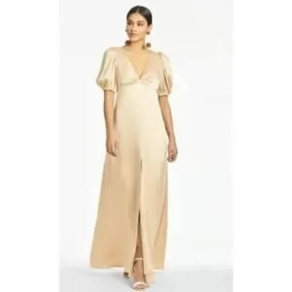 NWT | Sachin + Babi Alli Gown in Champagne, Size 6 - Picture 1 of 14
